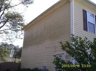 Pressure Washing Before